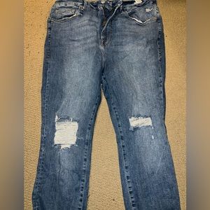 GOOD AMERICAN size 18 good legs ripped skinny jean